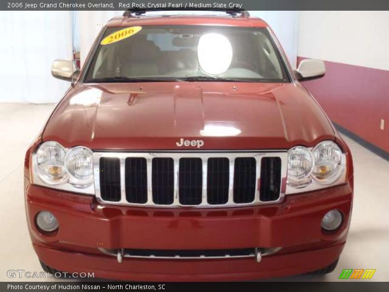 Red Rock Crystal Pearl / Medium Slate Gray 2006 Jeep Grand Cherokee Overland