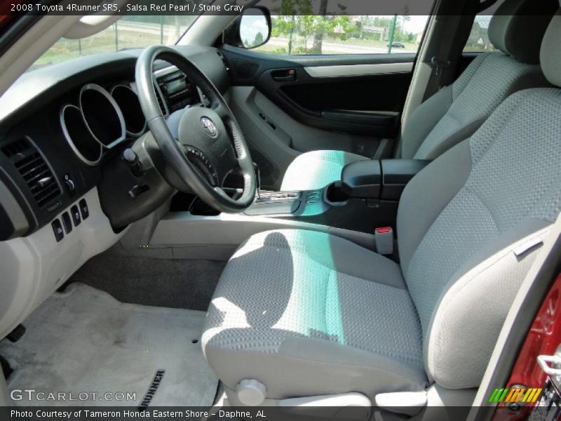 Salsa Red Pearl / Stone Gray 2008 Toyota 4Runner SR5