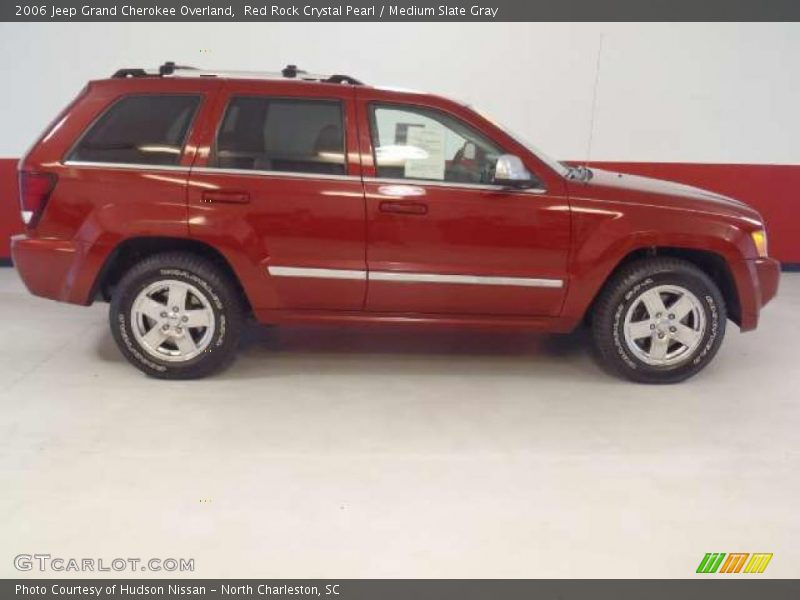 Red Rock Crystal Pearl / Medium Slate Gray 2006 Jeep Grand Cherokee Overland