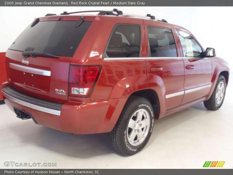 Red Rock Crystal Pearl / Medium Slate Gray 2006 Jeep Grand Cherokee Overland