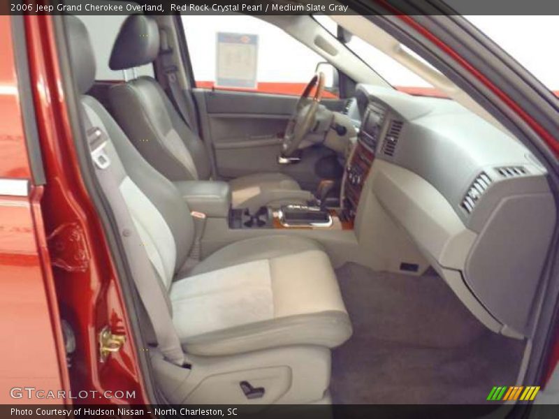 Red Rock Crystal Pearl / Medium Slate Gray 2006 Jeep Grand Cherokee Overland