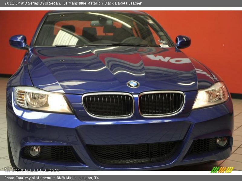 Le Mans Blue Metallic / Black Dakota Leather 2011 BMW 3 Series 328i Sedan