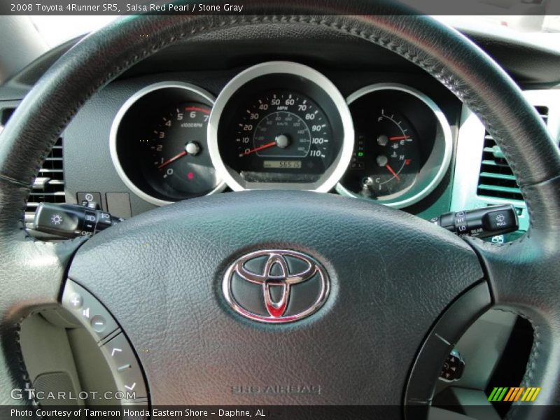Salsa Red Pearl / Stone Gray 2008 Toyota 4Runner SR5