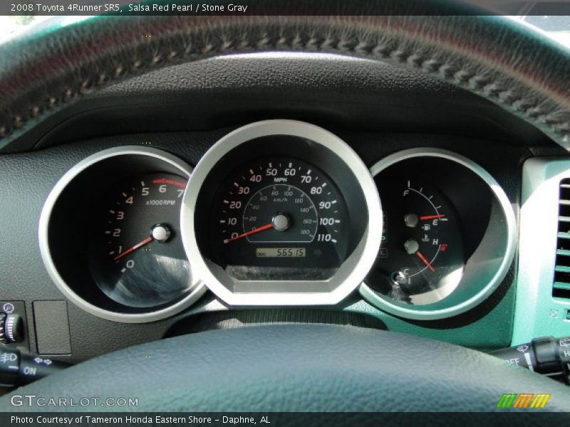 Salsa Red Pearl / Stone Gray 2008 Toyota 4Runner SR5