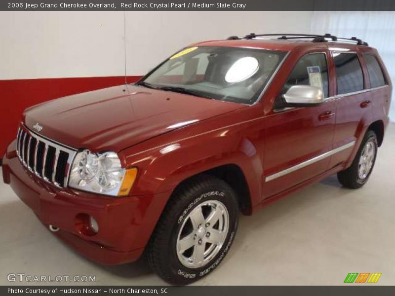 Red Rock Crystal Pearl / Medium Slate Gray 2006 Jeep Grand Cherokee Overland