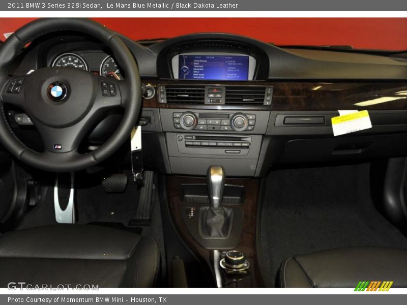 Le Mans Blue Metallic / Black Dakota Leather 2011 BMW 3 Series 328i Sedan