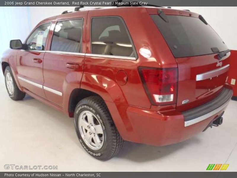 Red Rock Crystal Pearl / Medium Slate Gray 2006 Jeep Grand Cherokee Overland