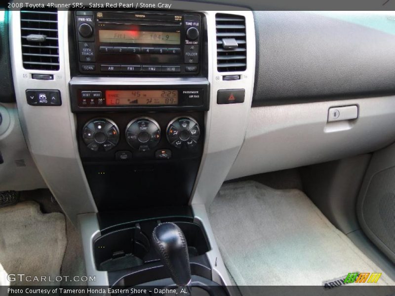 Salsa Red Pearl / Stone Gray 2008 Toyota 4Runner SR5