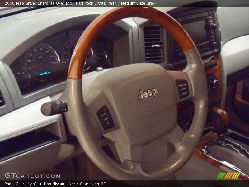Red Rock Crystal Pearl / Medium Slate Gray 2006 Jeep Grand Cherokee Overland