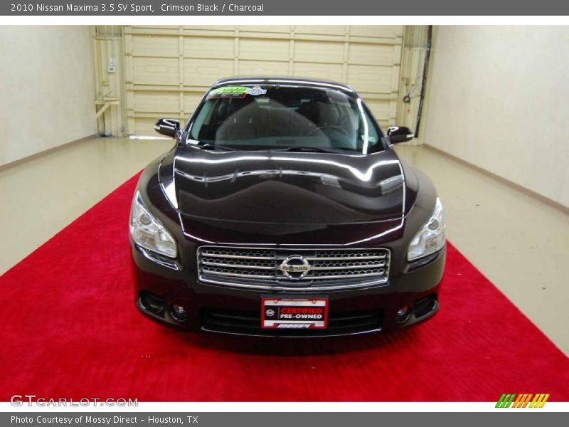 Crimson Black / Charcoal 2010 Nissan Maxima 3.5 SV Sport