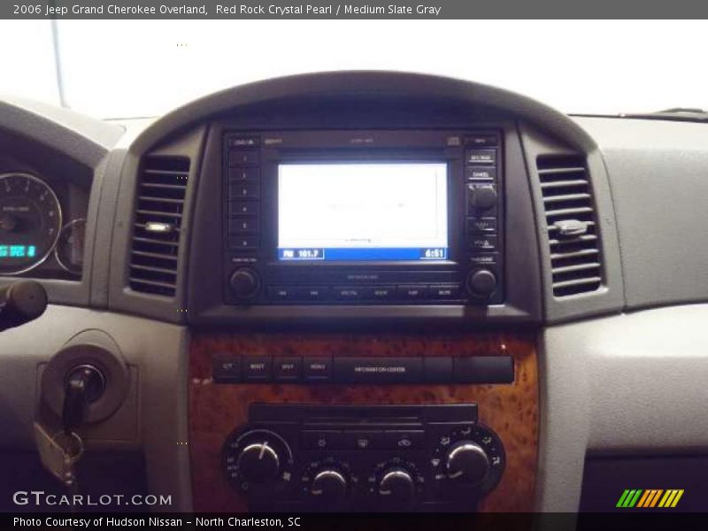 Red Rock Crystal Pearl / Medium Slate Gray 2006 Jeep Grand Cherokee Overland