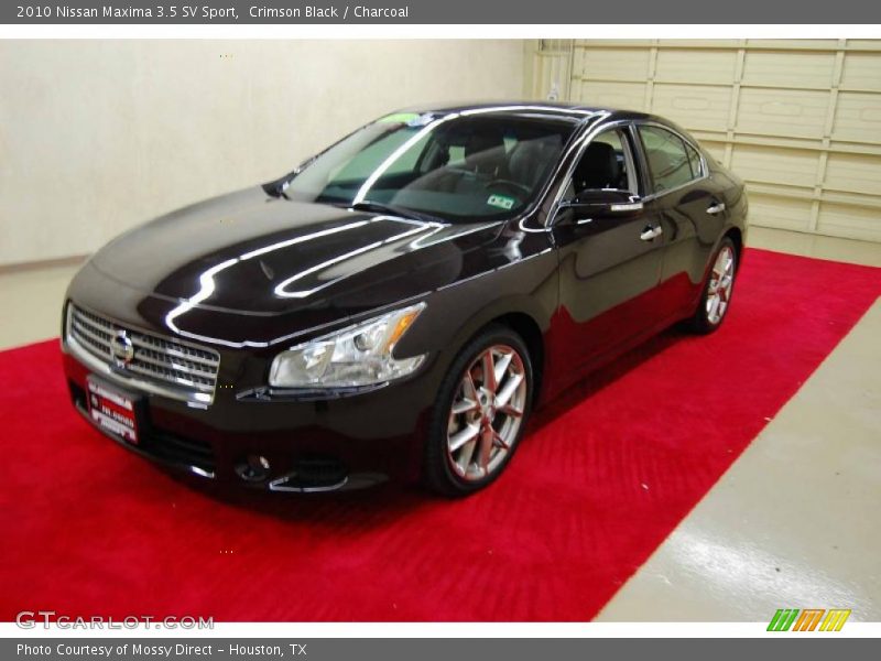 Crimson Black / Charcoal 2010 Nissan Maxima 3.5 SV Sport