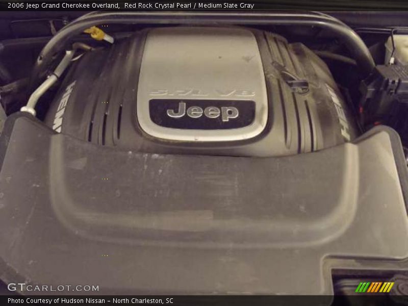 Red Rock Crystal Pearl / Medium Slate Gray 2006 Jeep Grand Cherokee Overland