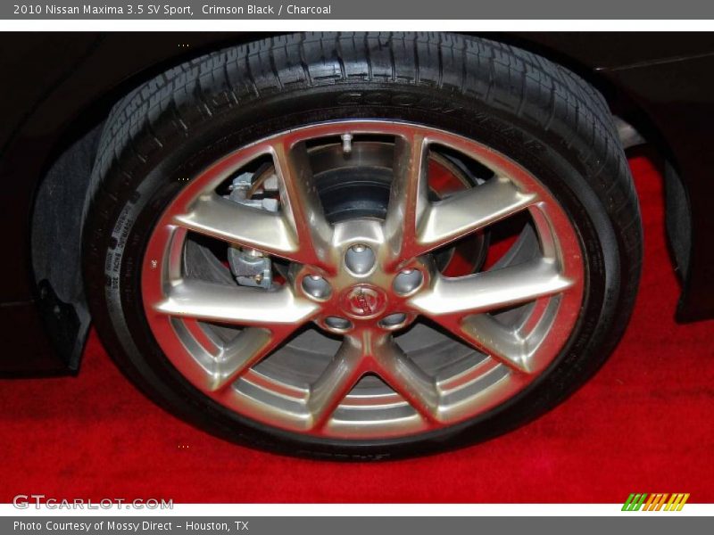 Crimson Black / Charcoal 2010 Nissan Maxima 3.5 SV Sport