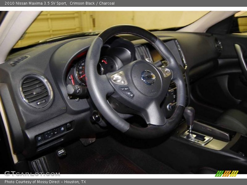Crimson Black / Charcoal 2010 Nissan Maxima 3.5 SV Sport