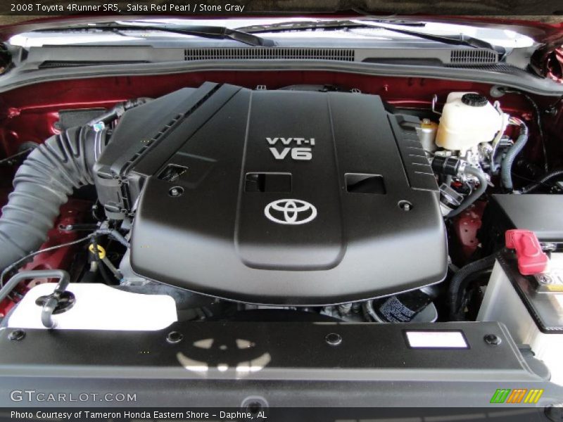 Salsa Red Pearl / Stone Gray 2008 Toyota 4Runner SR5