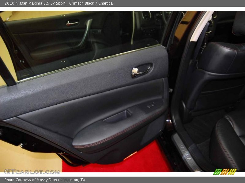 Crimson Black / Charcoal 2010 Nissan Maxima 3.5 SV Sport