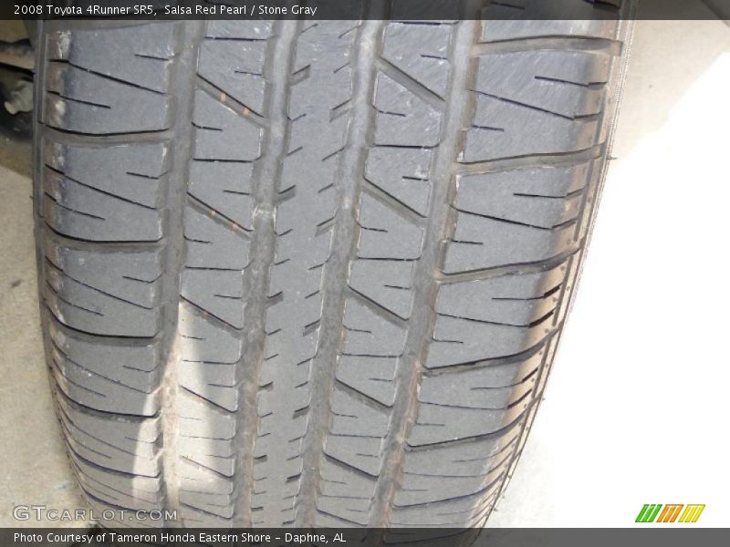 Salsa Red Pearl / Stone Gray 2008 Toyota 4Runner SR5