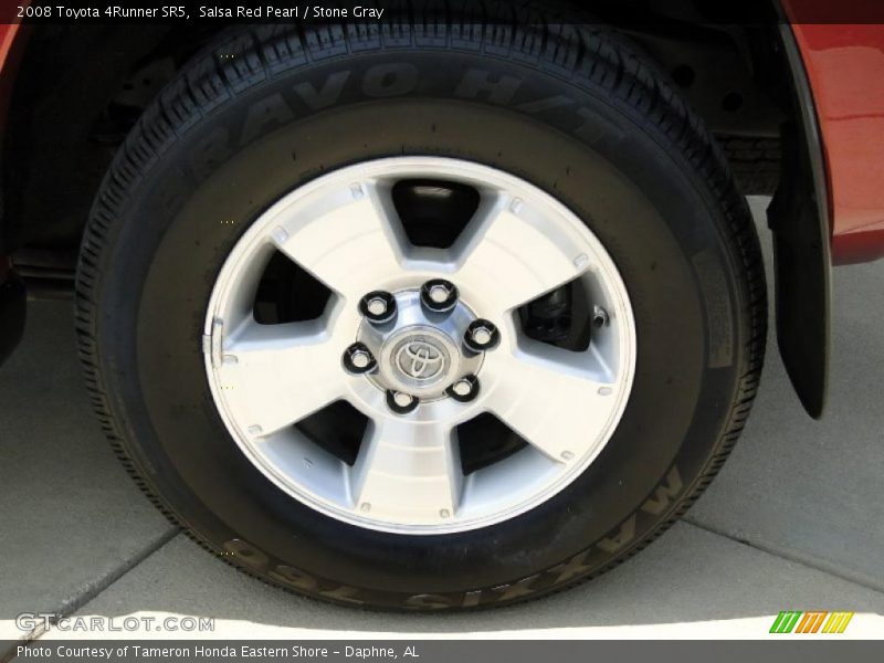 Salsa Red Pearl / Stone Gray 2008 Toyota 4Runner SR5