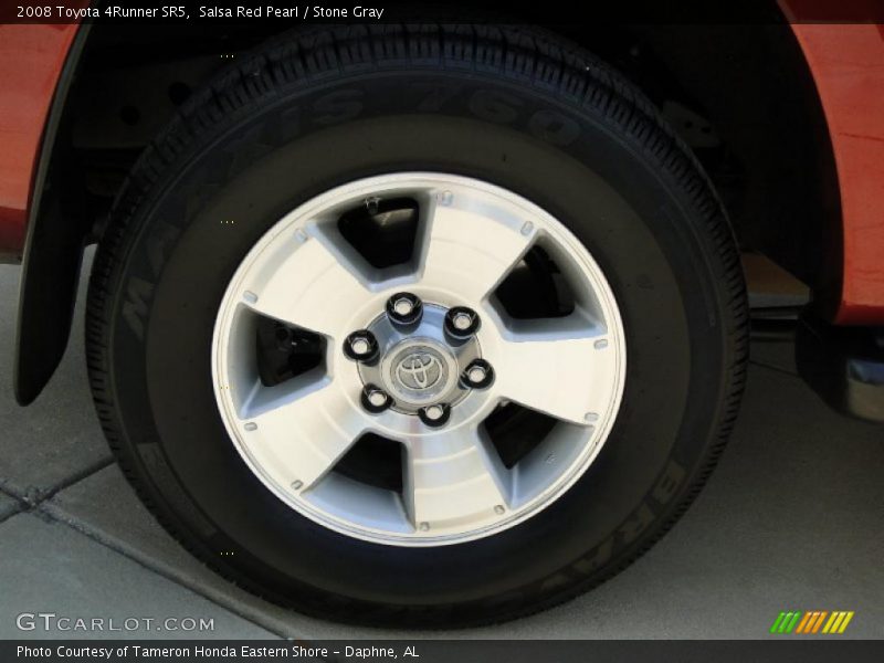 Salsa Red Pearl / Stone Gray 2008 Toyota 4Runner SR5
