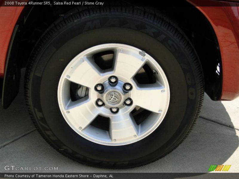 Salsa Red Pearl / Stone Gray 2008 Toyota 4Runner SR5