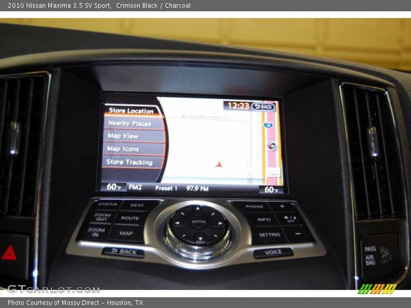 Crimson Black / Charcoal 2010 Nissan Maxima 3.5 SV Sport