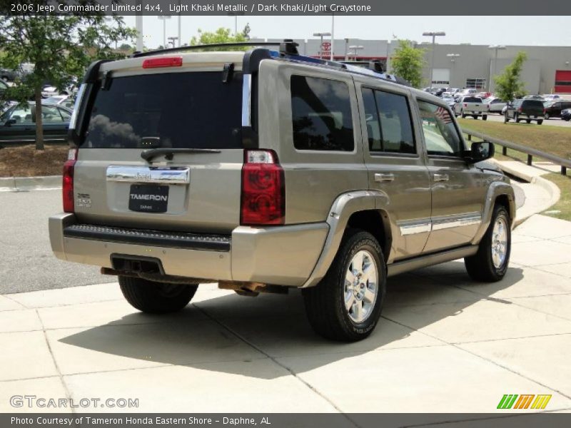 Light Khaki Metallic / Dark Khaki/Light Graystone 2006 Jeep Commander Limited 4x4