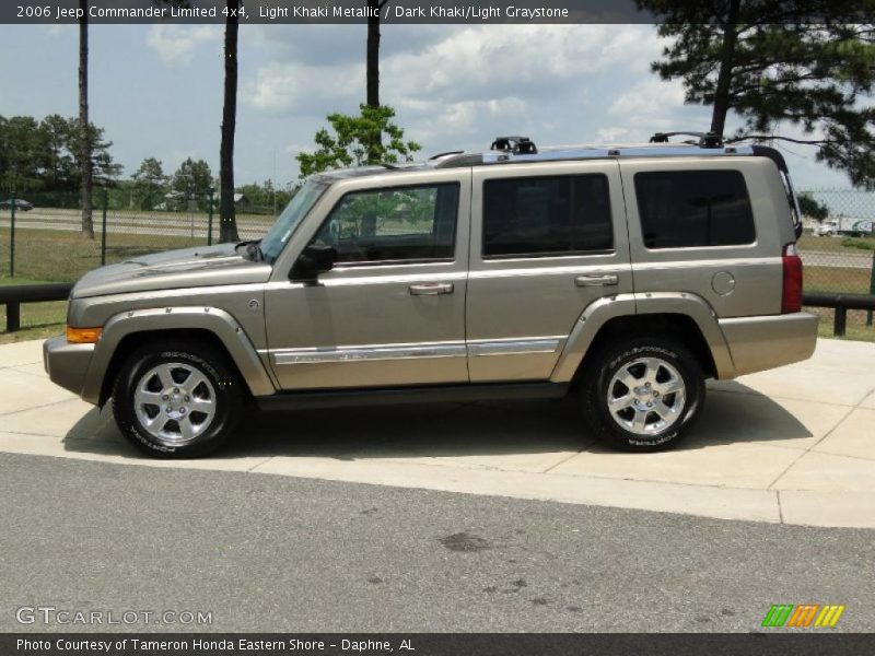 Light Khaki Metallic / Dark Khaki/Light Graystone 2006 Jeep Commander Limited 4x4