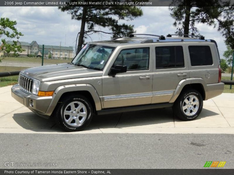 Light Khaki Metallic / Dark Khaki/Light Graystone 2006 Jeep Commander Limited 4x4