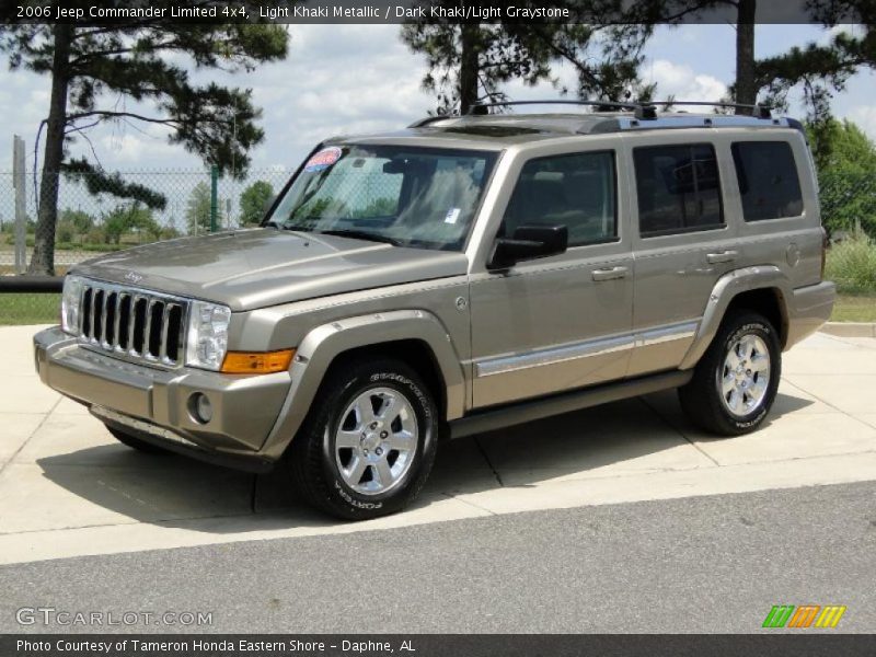 Light Khaki Metallic / Dark Khaki/Light Graystone 2006 Jeep Commander Limited 4x4