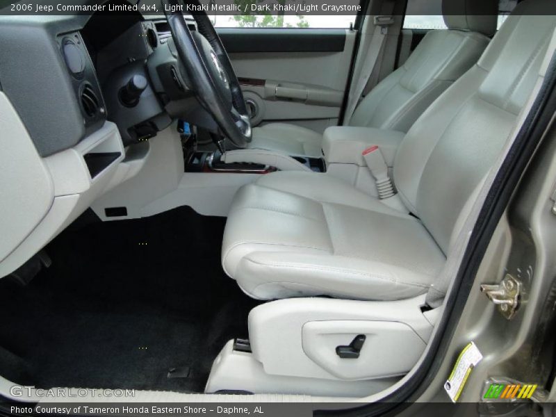 Light Khaki Metallic / Dark Khaki/Light Graystone 2006 Jeep Commander Limited 4x4