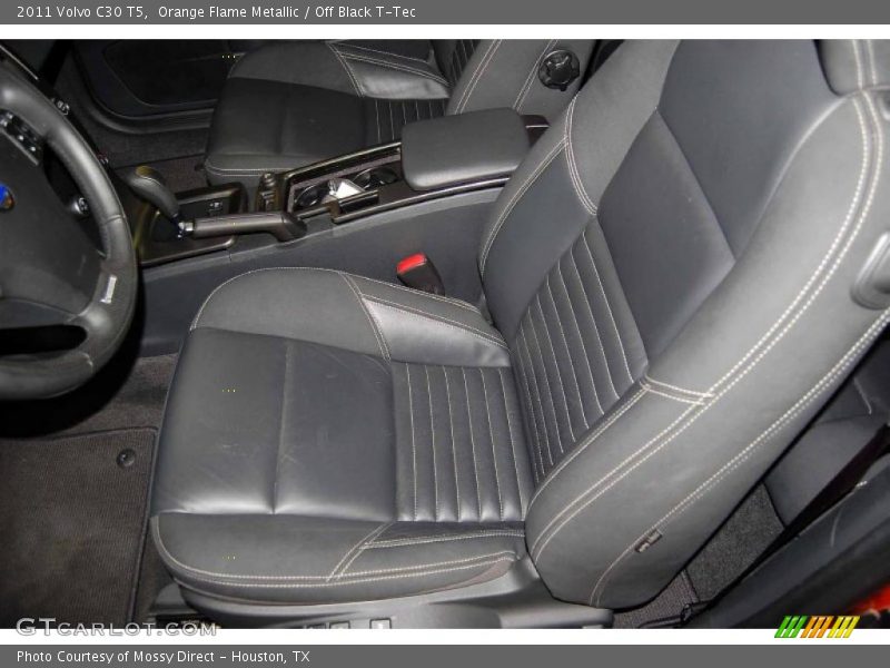 Orange Flame Metallic / Off Black T-Tec 2011 Volvo C30 T5