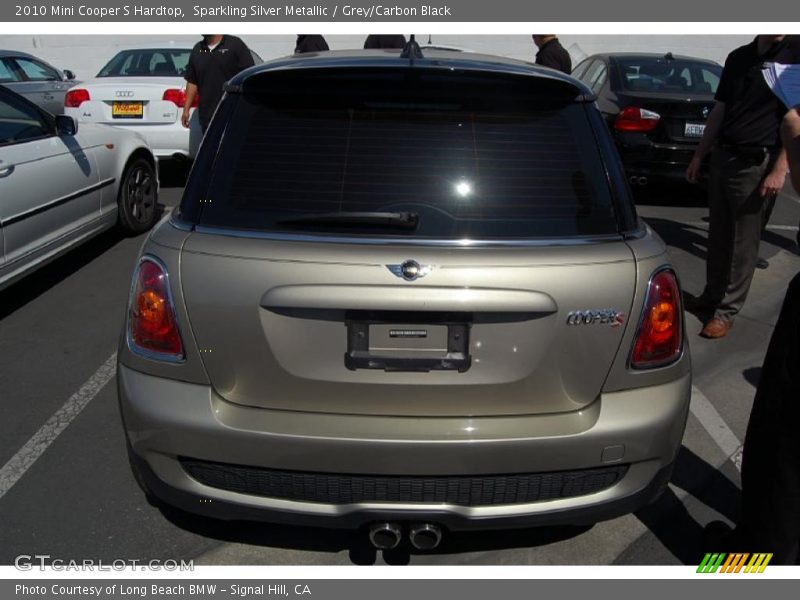 Sparkling Silver Metallic / Grey/Carbon Black 2010 Mini Cooper S Hardtop