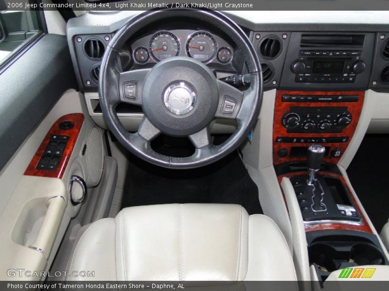 Light Khaki Metallic / Dark Khaki/Light Graystone 2006 Jeep Commander Limited 4x4