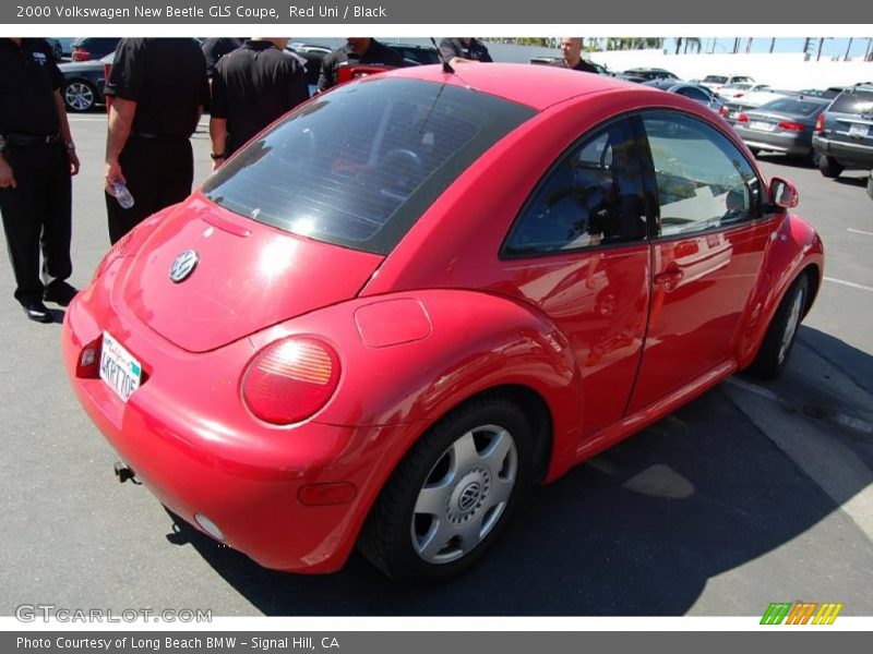 Red Uni / Black 2000 Volkswagen New Beetle GLS Coupe