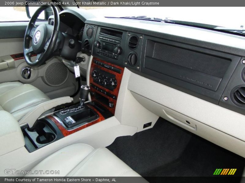 Light Khaki Metallic / Dark Khaki/Light Graystone 2006 Jeep Commander Limited 4x4