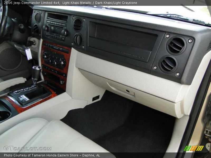 Light Khaki Metallic / Dark Khaki/Light Graystone 2006 Jeep Commander Limited 4x4