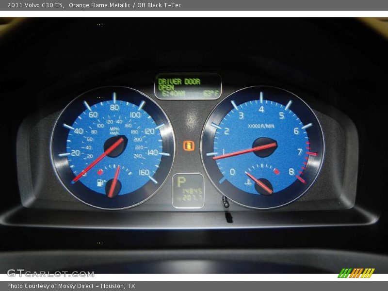  2011 C30 T5 T5 Gauges