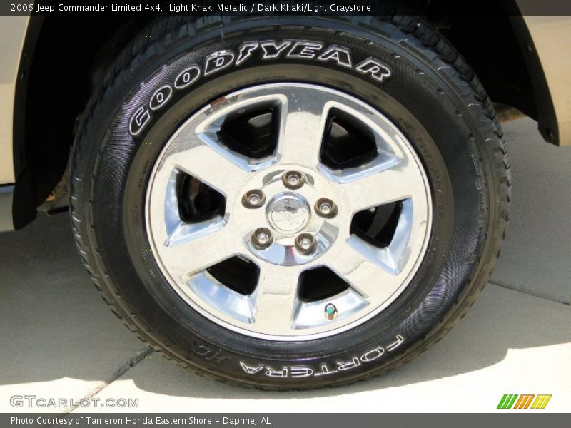 Light Khaki Metallic / Dark Khaki/Light Graystone 2006 Jeep Commander Limited 4x4