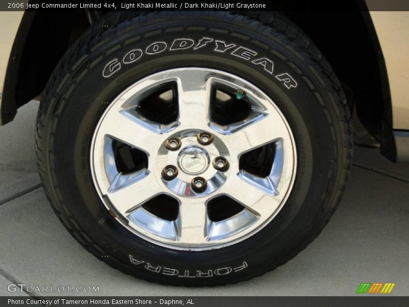 Light Khaki Metallic / Dark Khaki/Light Graystone 2006 Jeep Commander Limited 4x4