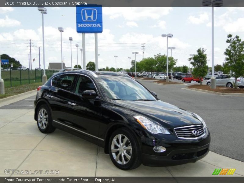 Black Obsidian / Graphite 2010 Infiniti EX 35