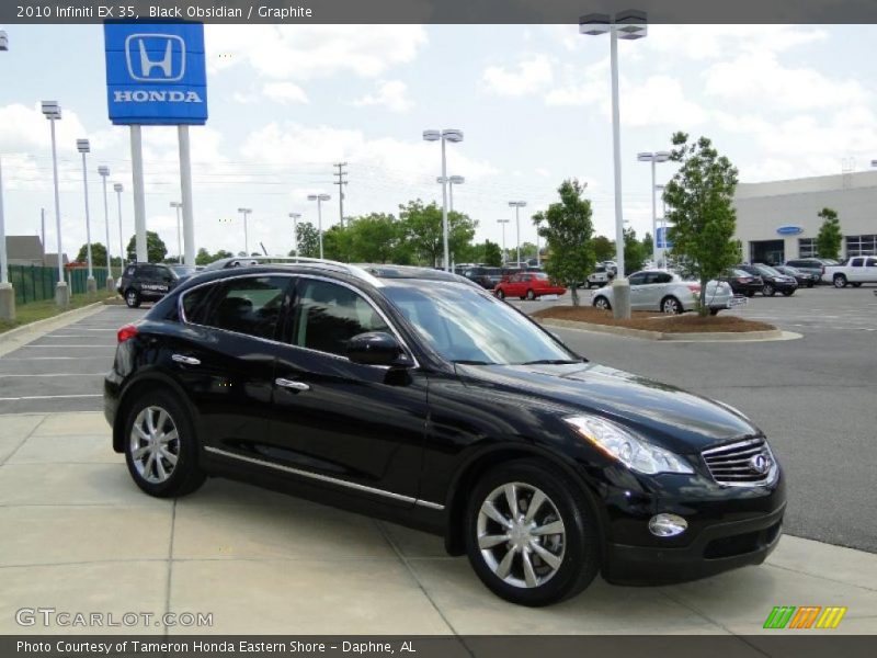 Black Obsidian / Graphite 2010 Infiniti EX 35
