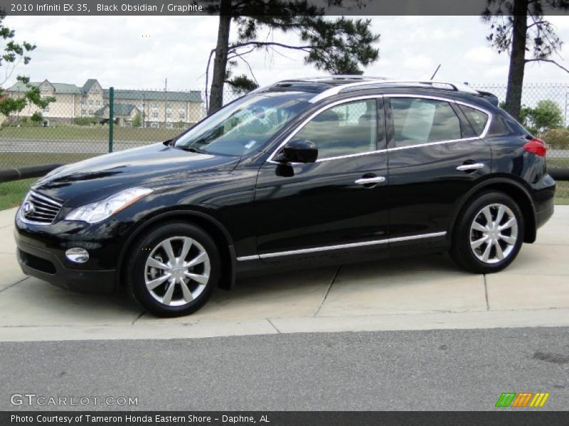 Black Obsidian / Graphite 2010 Infiniti EX 35
