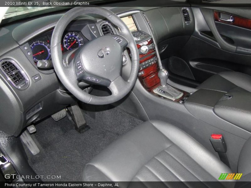 Graphite Interior - 2010 EX 35 