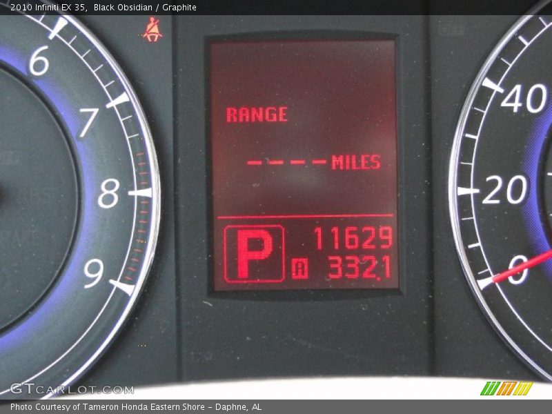 Black Obsidian / Graphite 2010 Infiniti EX 35