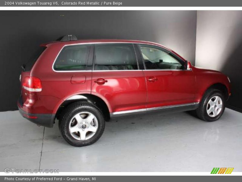 Colorado Red Metallic / Pure Beige 2004 Volkswagen Touareg V6