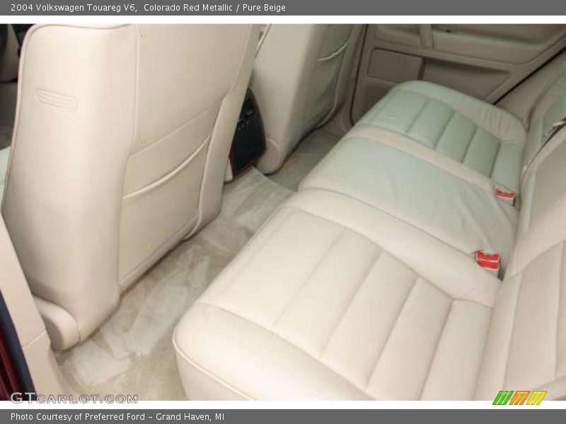 Colorado Red Metallic / Pure Beige 2004 Volkswagen Touareg V6