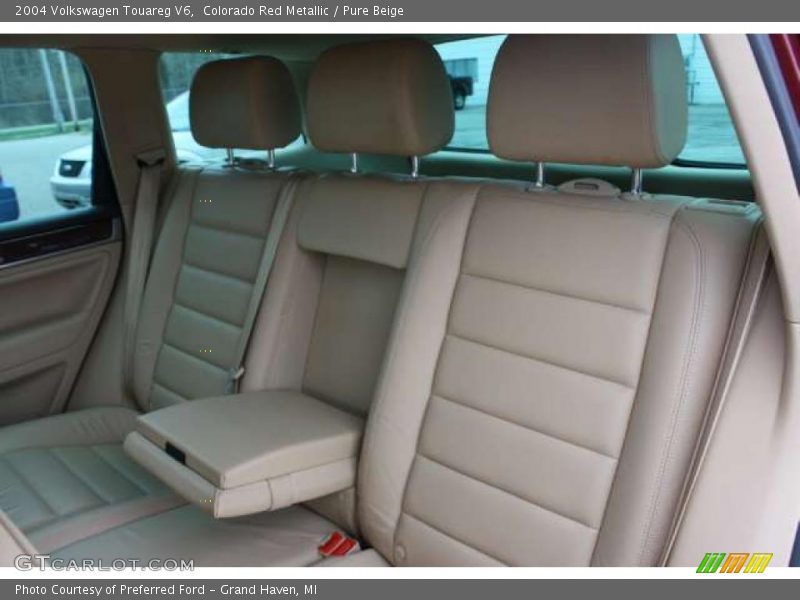 Colorado Red Metallic / Pure Beige 2004 Volkswagen Touareg V6