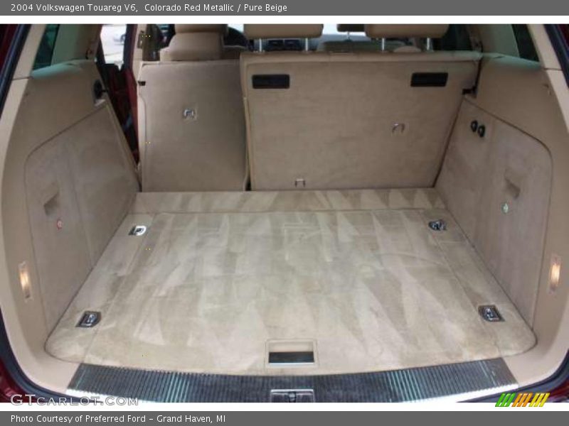 Colorado Red Metallic / Pure Beige 2004 Volkswagen Touareg V6