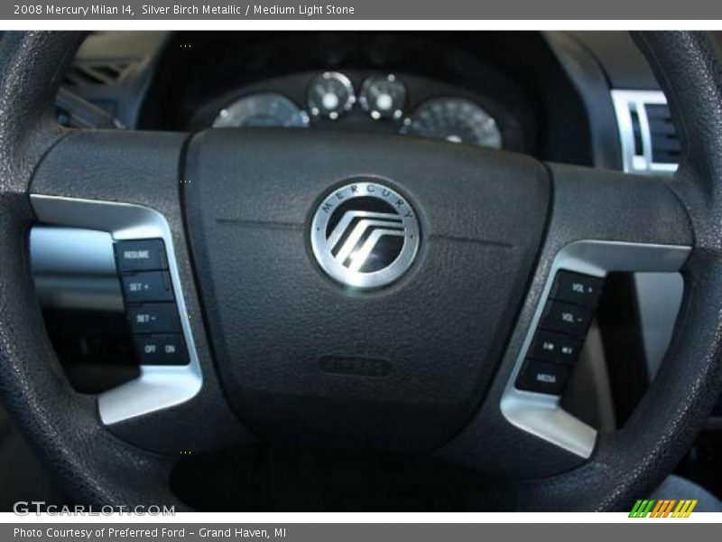 Silver Birch Metallic / Medium Light Stone 2008 Mercury Milan I4